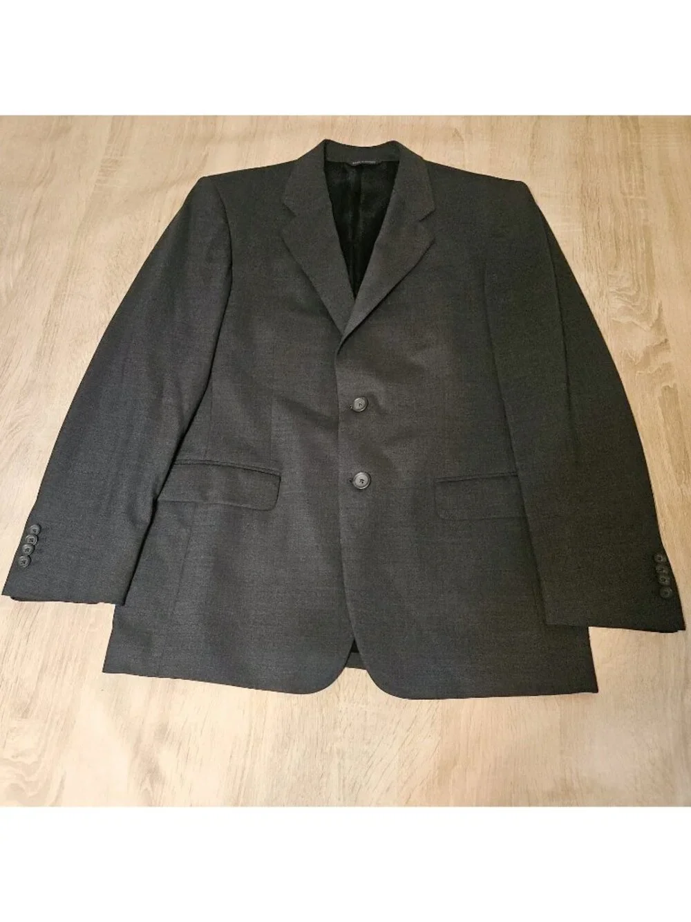 Banana Republic Mens Size 38S Classic Fit Charcoal Gray Blazer Suit Jacket